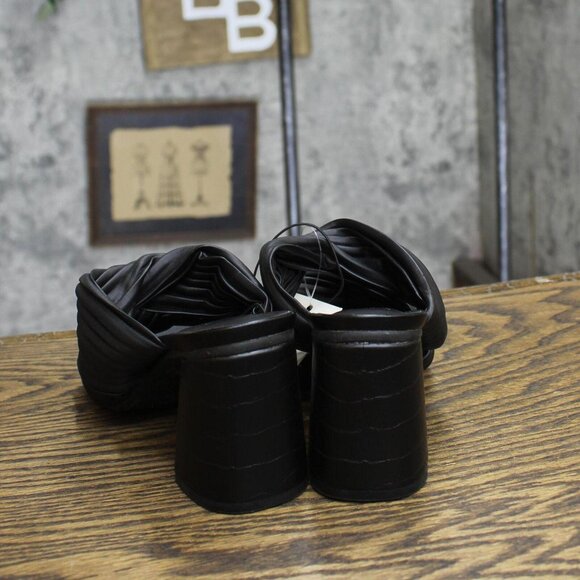 a new day Womens Jessa Mule Heels 87931545 Black 6.5M - Picture 4 of 10